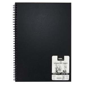 Artist Paints: Makr Visual Diary Spiral- A3