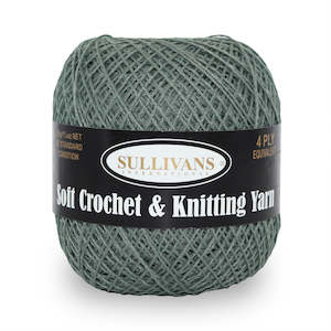 Sullivans Soft 4ply Crochet and Knitting Yarn, 50g Cotton Polyester Yarn