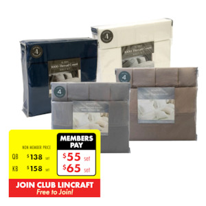 Maxine 6PC 1000TC Sheet Set