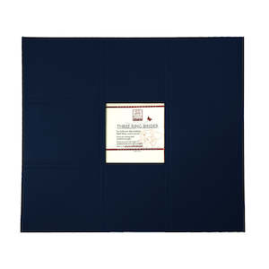 Paperxtra 3D Ring Scrapbook Binder, Navy- 12x12in