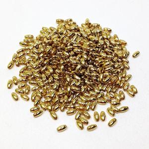 Beads And Findings: Arbee Rice Pearl Beads, Gold- 25g