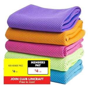 Bathroom: Gym Cooling Towels, Assorted Colours- 100x30cm