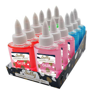 Adhesives: Sully Coloured School Glue- 88ml
