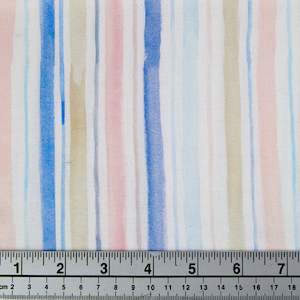 Digital Printed Quilting Fabric, Multi Line- Width 112cm