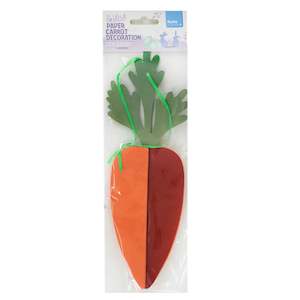 Seasonal: Easter Paper Deco, Carrot- 8.5x27cm