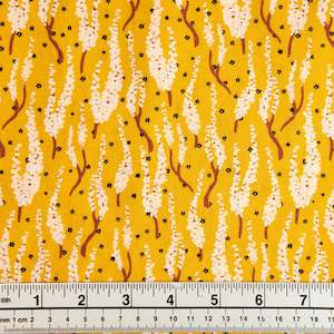 Craft Prints Fabric, Meadow Flowers, Whispy Bloom- Width 112cm