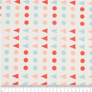 Quilting Fabric: Craft Prints Fabric, Cream Multi Party- Width 112cm