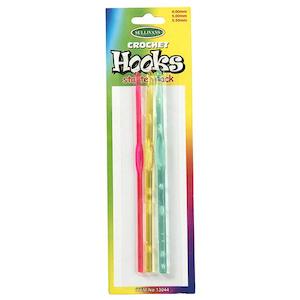 Knitting And Crochet: Crochet Hooks Starter Pack of 3- Small