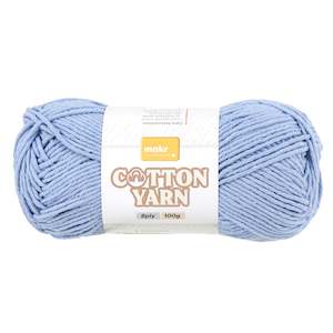 Makr Cotton Crochet & Knitting Yarn 8Ply, 100g Cotton Yarn