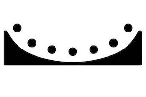 Craft Punches: Sullivans Edge Punch, Simply Scallop