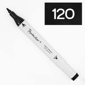 Books And Stationery: Thiscolor Double Tip Water-Based Fabric Markers