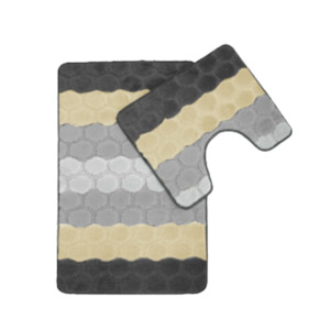Bathroom: Formr 2pc Bath Mat Set, Casa