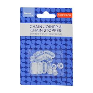 Formr Chain Joiner and Chain Stopper- 5pk