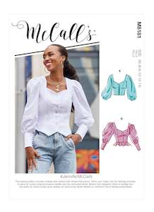 McCall's Pattern M8181 Misses' Tops