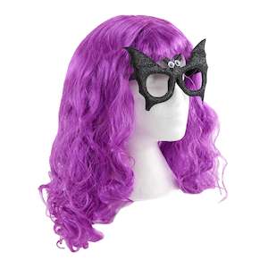 Halloween: Assorted Bright Colours Wigs Part