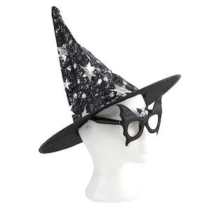 Halloween: Halloween Witch Hat, Star Print