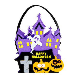 Halloween: Haunted House Felt Bag