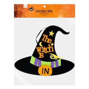 Halloween: Witch Hat Wall Decor
