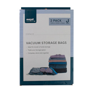 Home Storage: Mayd Vacuum Storage Bags - 2pc, Jumbo