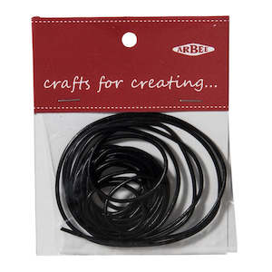 Arbee Leather Thonging, 2mm Flat Brown- 2m