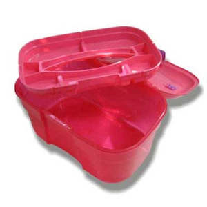 Craft Storage: Sullivans Organiser, Pink- 32.5cm x 21cm x 17cm
