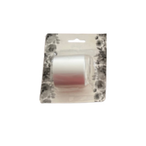 Party Supplies: Wedding Car Ribbon, White- 50mm x 10m