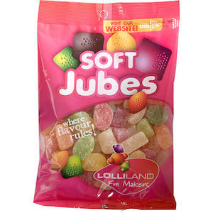 Party Supplies: Soft Jubes Candy- 160g