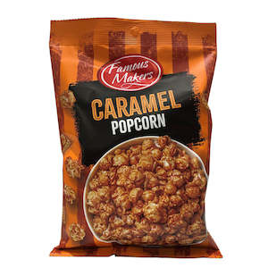 Party Supplies: Famous Makers Caramel Popcorn- 125g