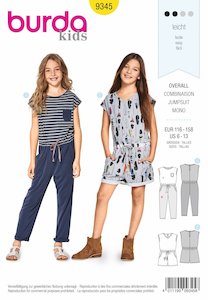 Burda Pattern 9345 (6-13)