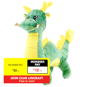 Formr Junior Novelty Cushion, Dragon- 40cm