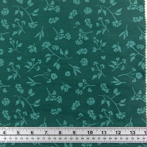 Print Craft & Quilting Fabric, Tonal Tossed Floral- Width 112cm