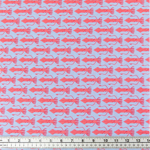 Print Craft & Quilting Fabric, Slithering Squids- Width 112cm