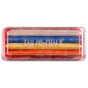 Sewing: Sullivans Tailor's Chalk, Assorted Colours- 4pc