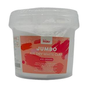 Craft And Hobbies: Little Makr Air Dry Clay in Jumbo Tub, Cotton White