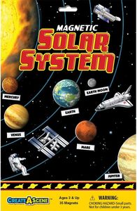 Craft And Hobbies: Magnetic Solar System Playset