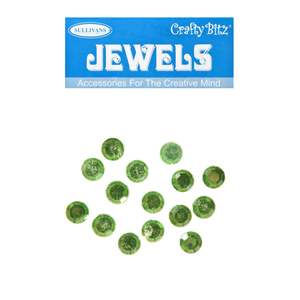 Craft And Hobbies: Crafty Bitz Jewels, Round Jade- 15pc