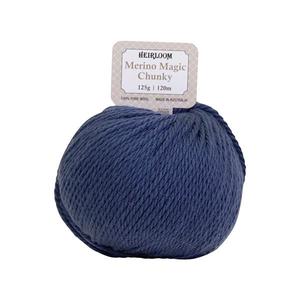 Knitting And Crochet: Heirloom Merino Magic Chunky 16ply Crochet & Knitting Yarn, 125g Wool Yarn