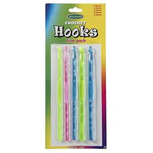 Knitting And Crochet: Crochet Hooks Pack of 5