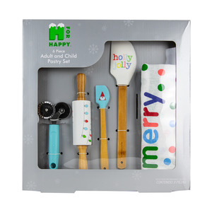 Christmas 6pc Adult & Child Pastry Set