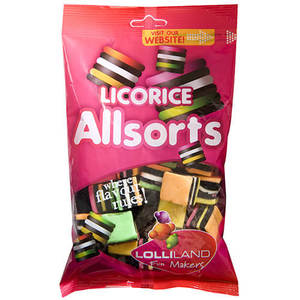 Seasonal: Licorice Allsorts Candy- 135g