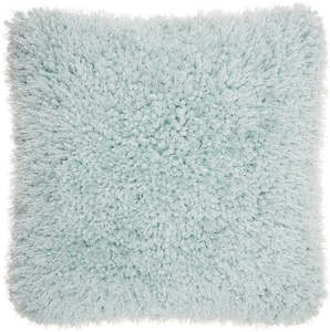 Mina Victory Shaggy Cushion, Celadon- 50.8cmx50.8cm