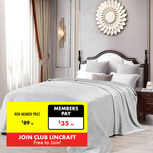 Bedroom: Formr Luxury Mink Blanket, Silver- 2.1m x 2.3m