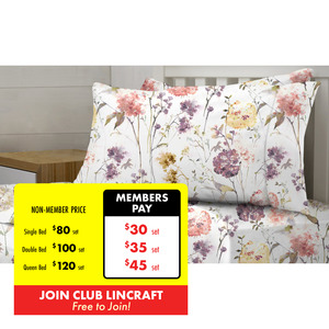 Cambridge House Flannelette Sheet Set, Marisa Garden