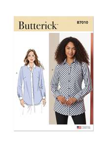 Butterick Pattern B7010 Misses' Top Vest