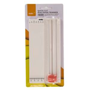 Craft And Hobbies: Makr Quick Cut Paper Trimmer, Mini
