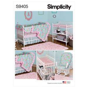 Fabric And Patterns: Simplicity Pattern 9405 Nursery Decor