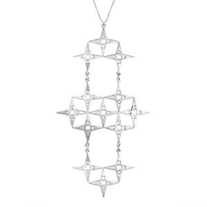 The Chaos Of Stars The Alignment Of Stars: The North Star Necklace | Platinum