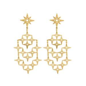 Stardust Earrings | Gold