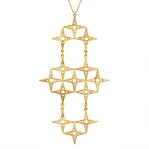The Chaos Of Stars The Alignment Of Stars: The North Star Necklace | Gold