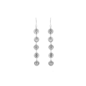 Energy Formation: Earth Energies Earrings | Platinum